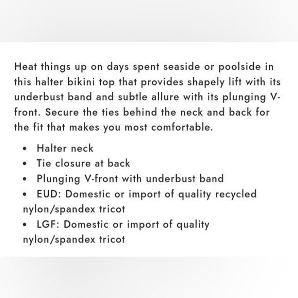 VENUS Lagoon Life Corals Print Bikini Top, size M - Picture 13 of 13